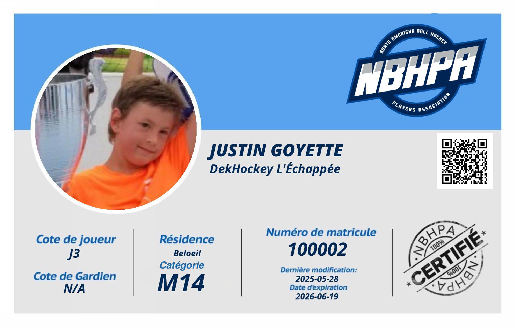 Justin Goyette