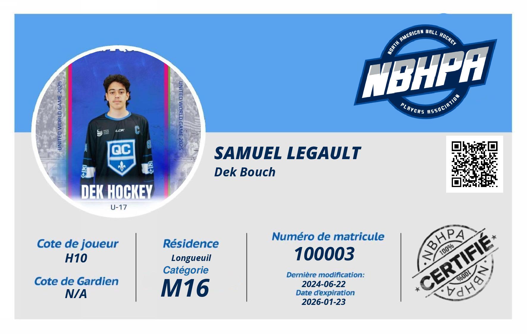 Samuel Legault