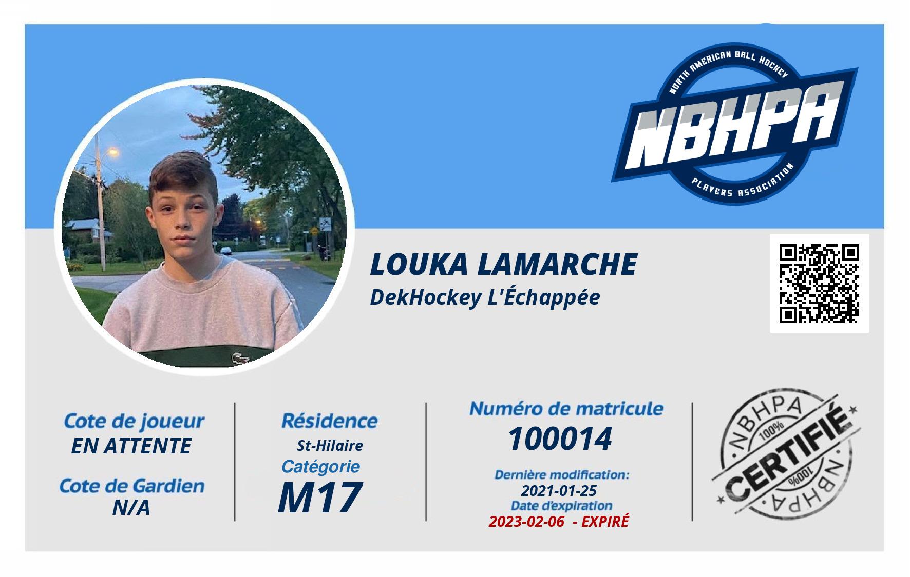 Louka Lamarche