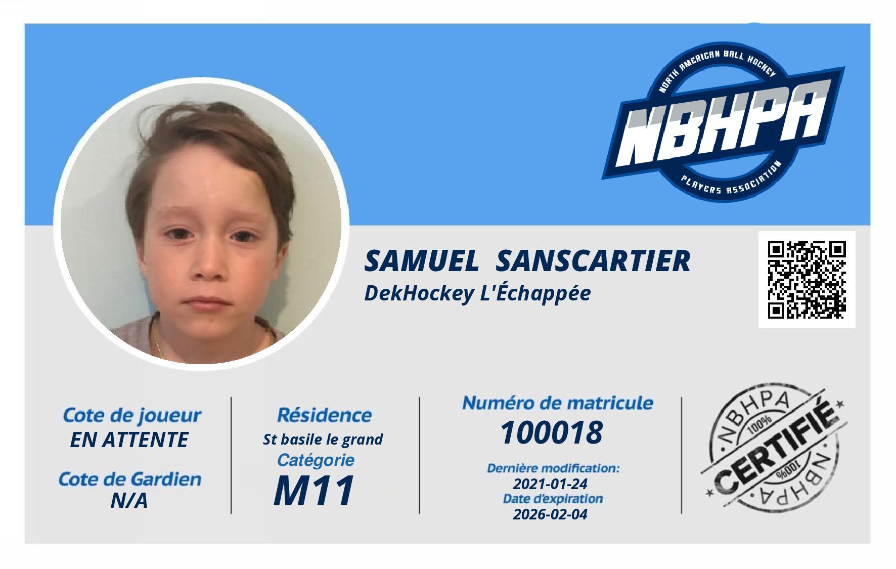 Samuel  Sanscartier