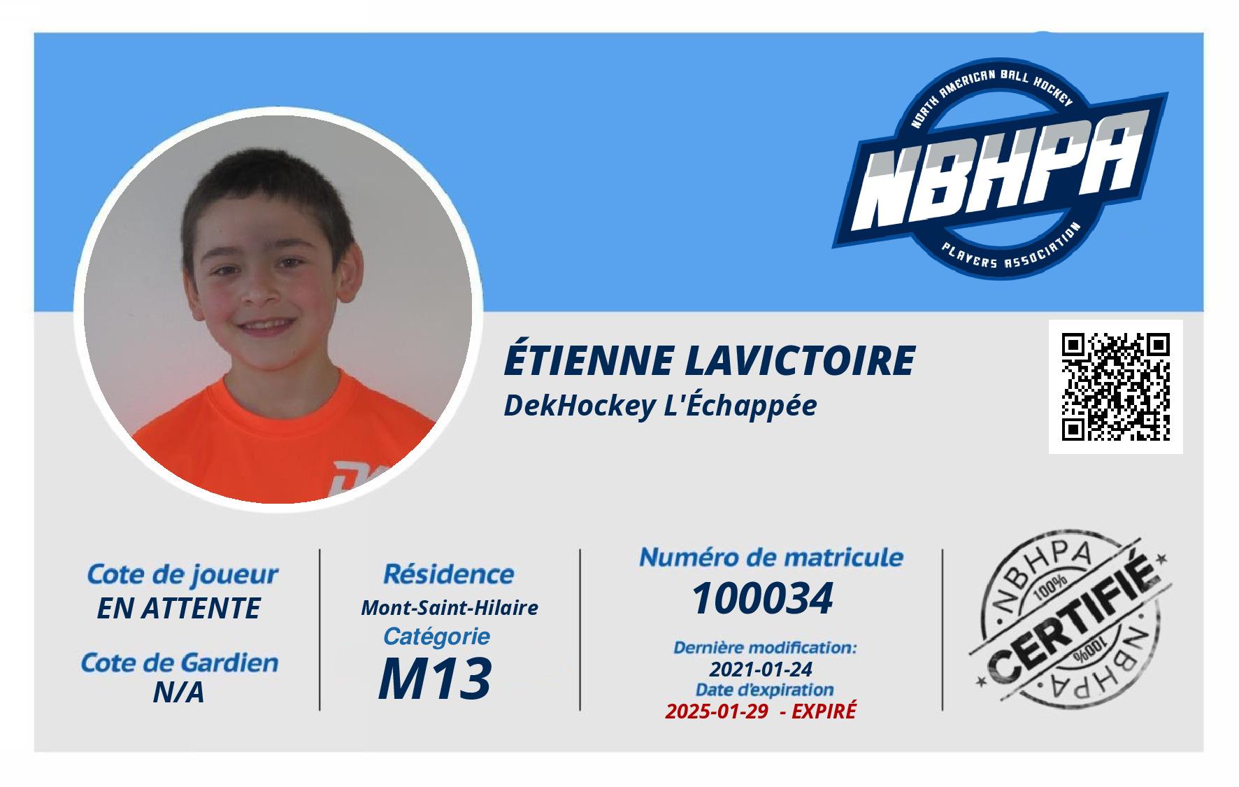 Étienne Lavictoire