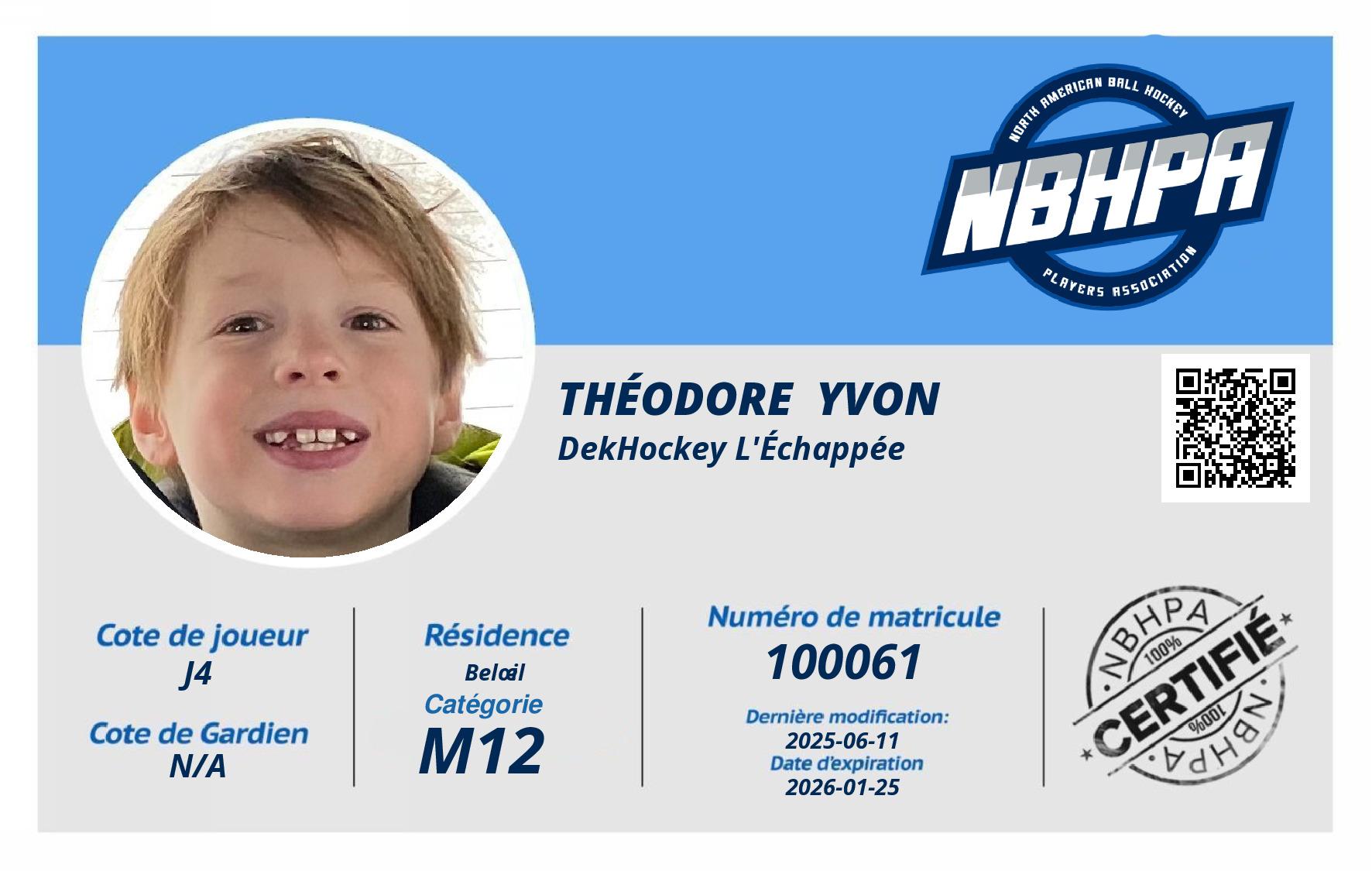 Théodore  Yvon