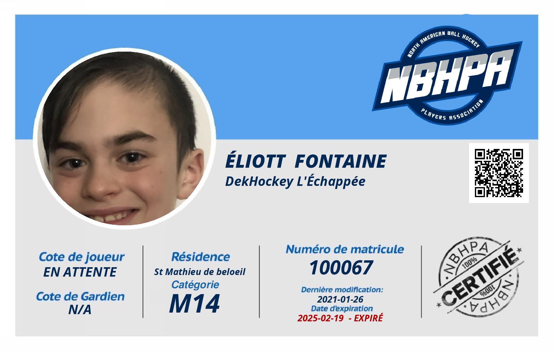 Éliott  Fontaine 