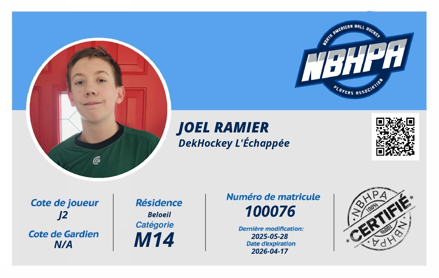 Joel Ramier