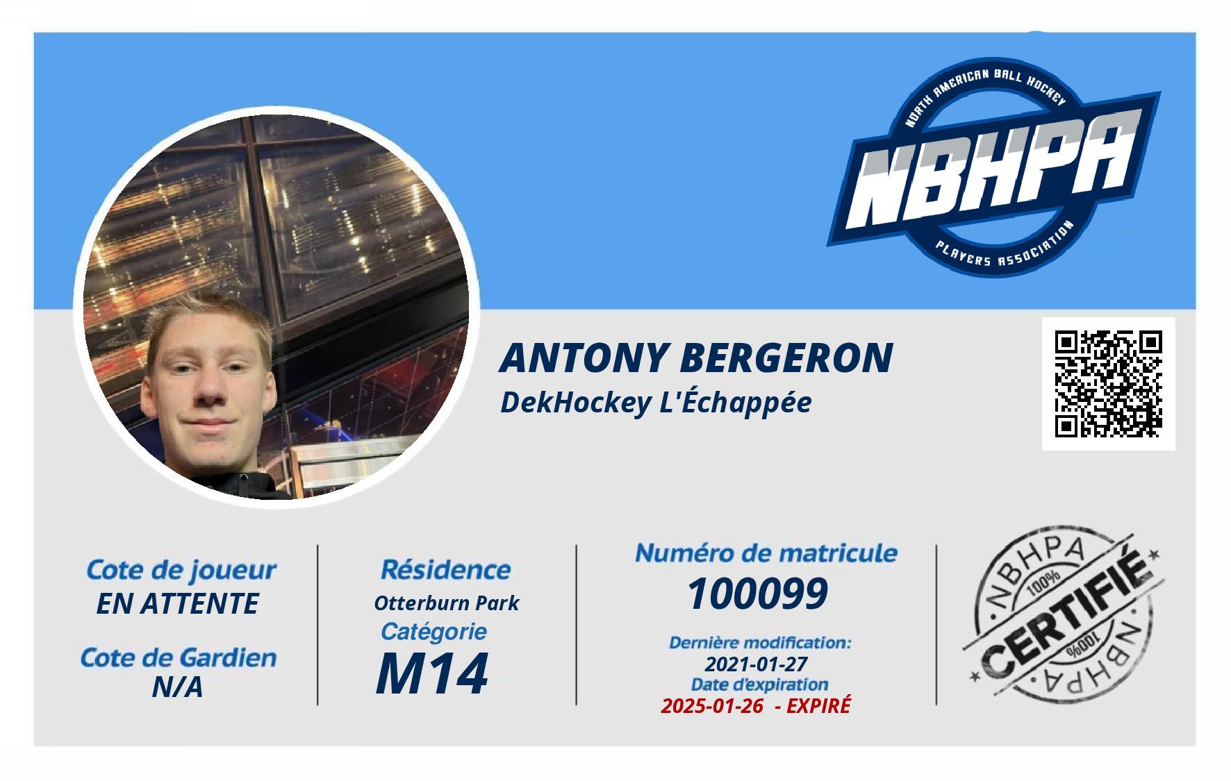 Antony Bergeron