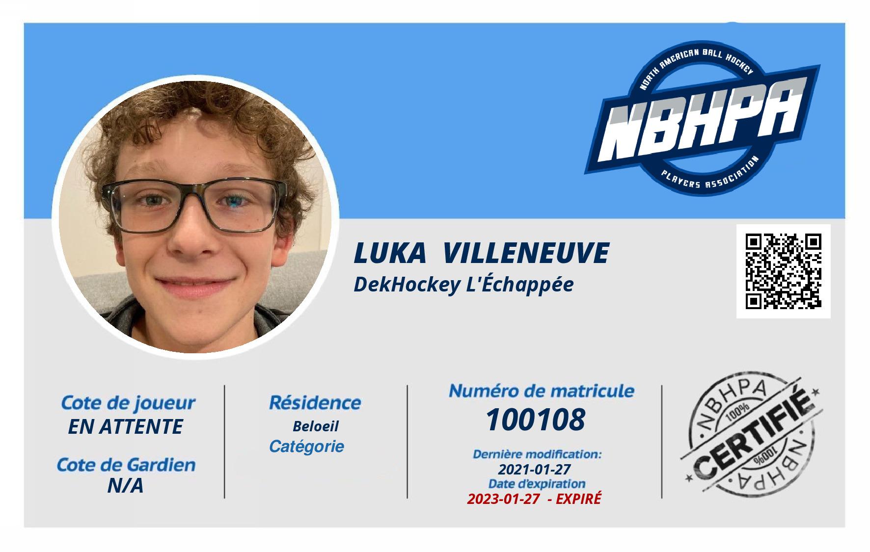 Luka  Villeneuve