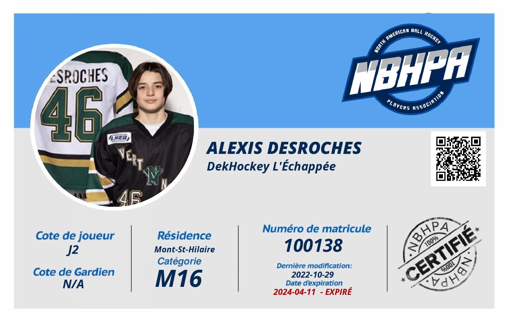 Alexis Desroches