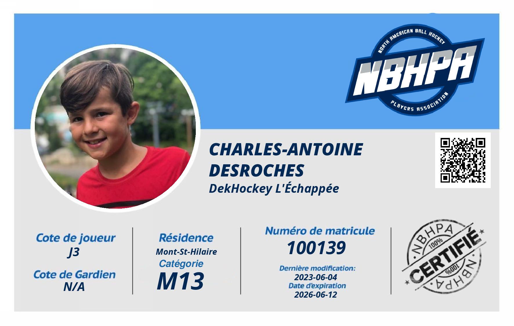 Charles-Antoine  Desroches