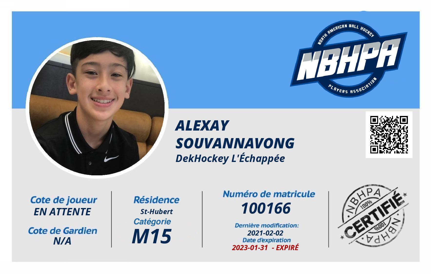 Alexay  Souvannavong 