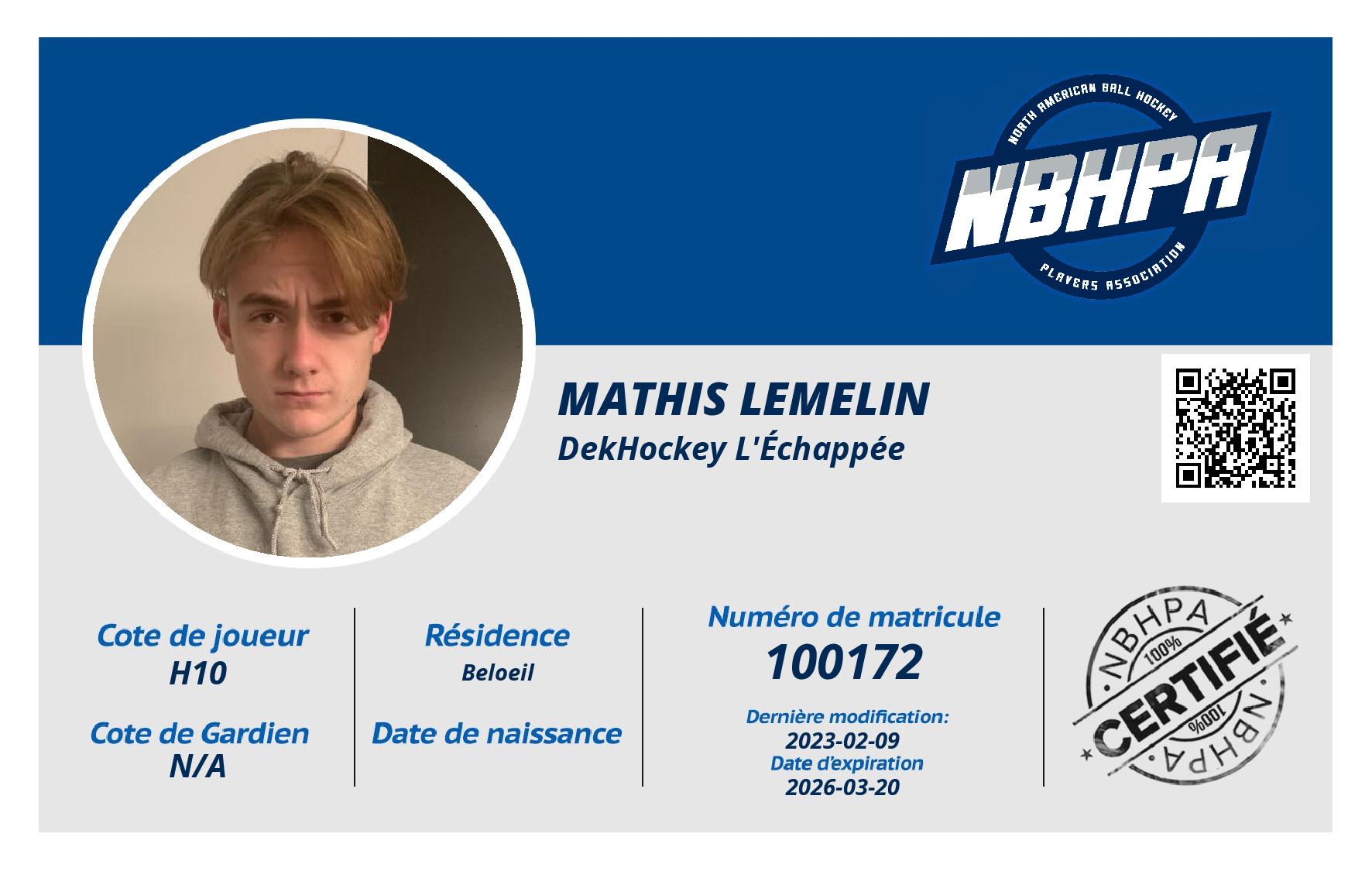 Mathis Lemelin