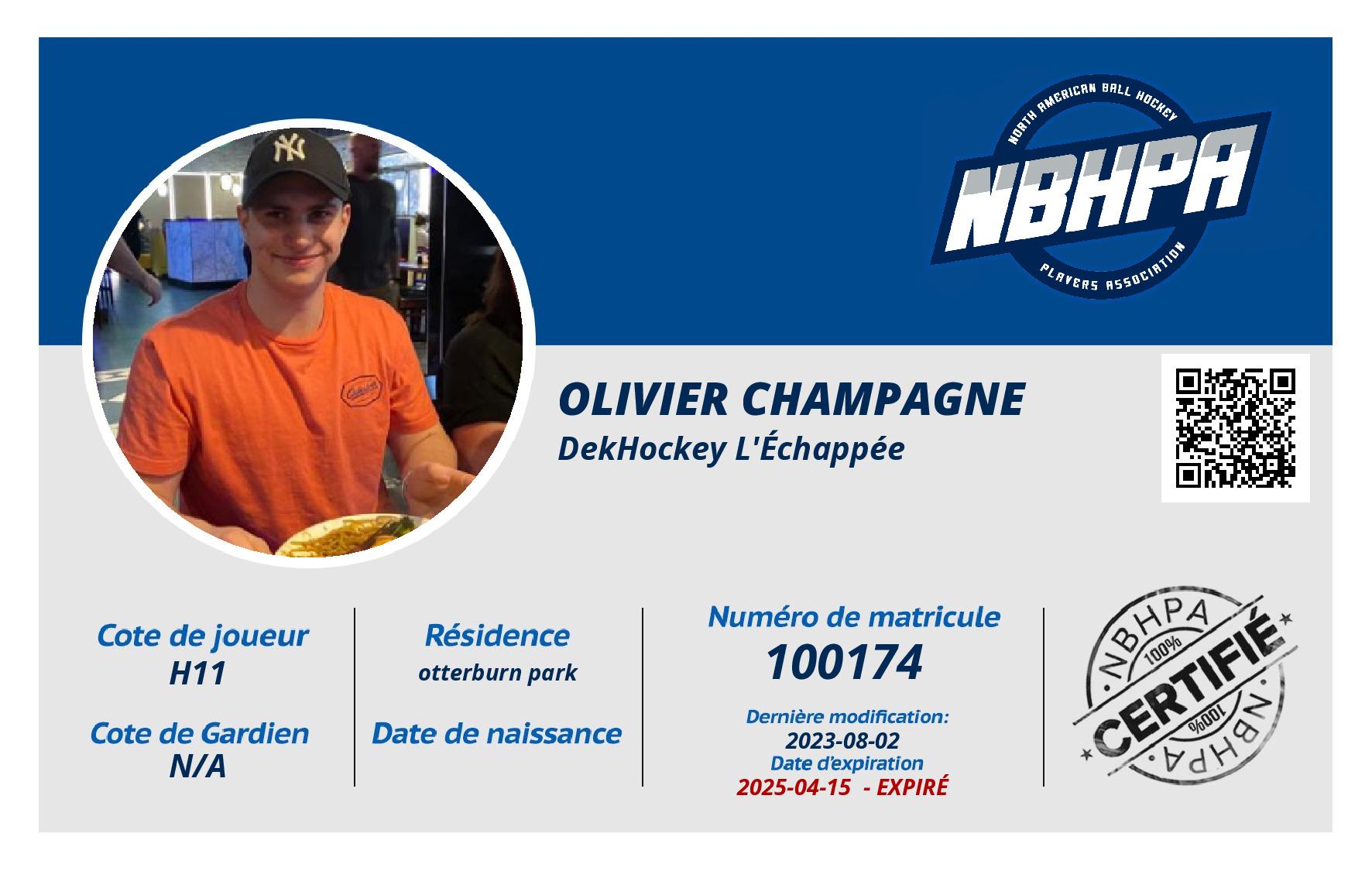 Olivier Champagne