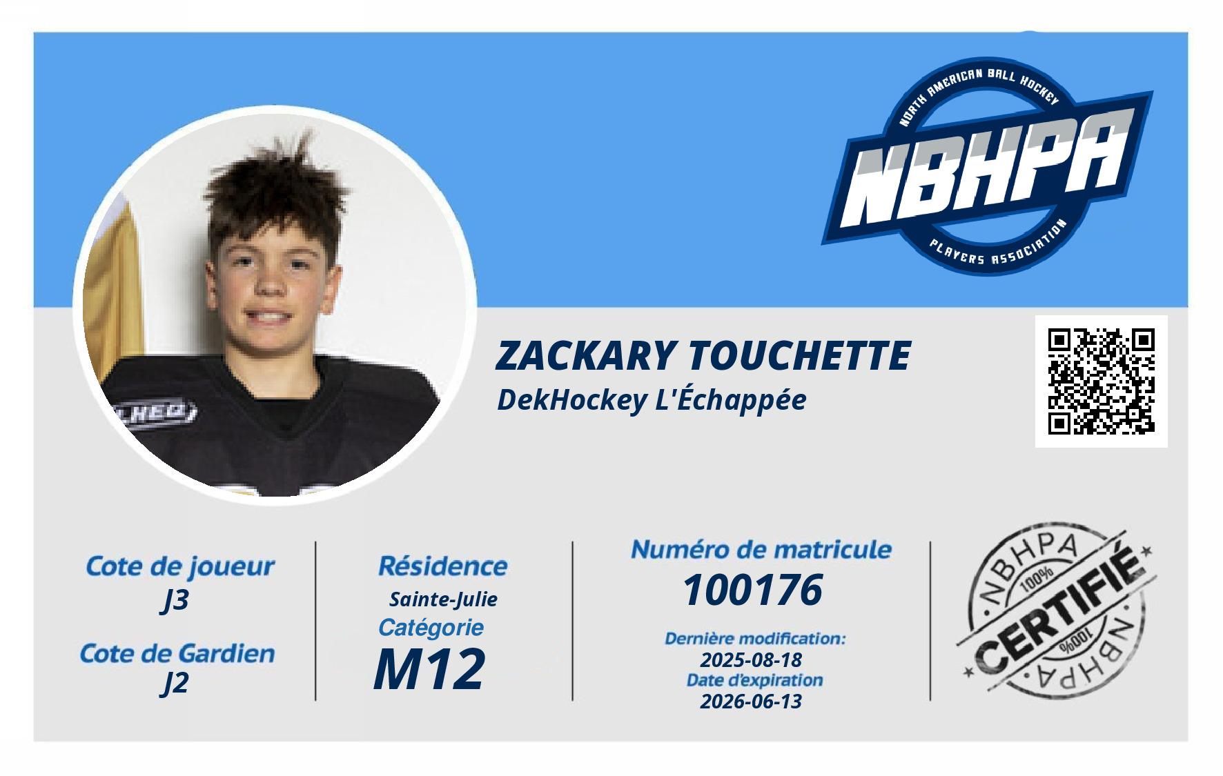 Zackary Touchette