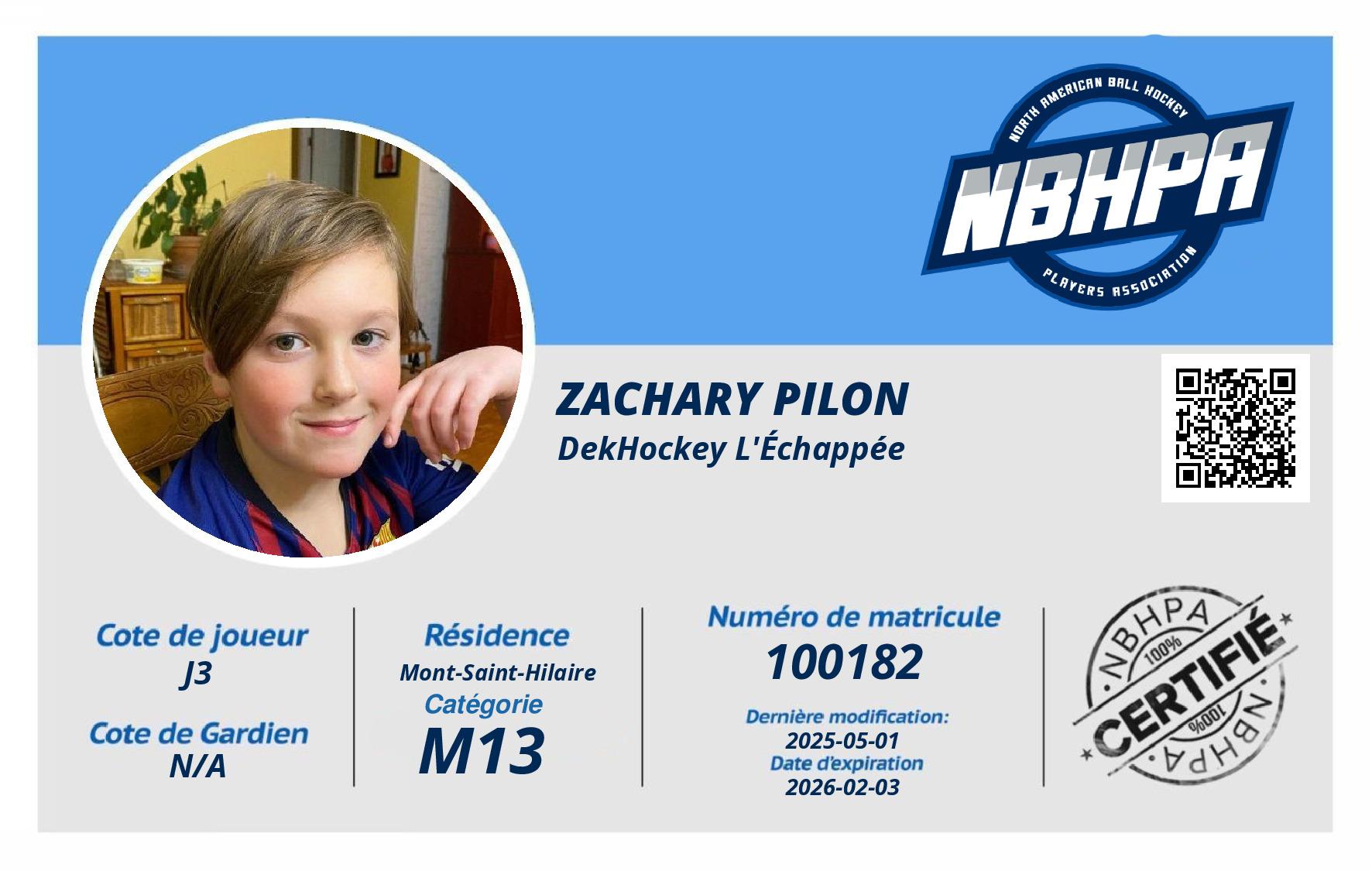 Zachary Pilon