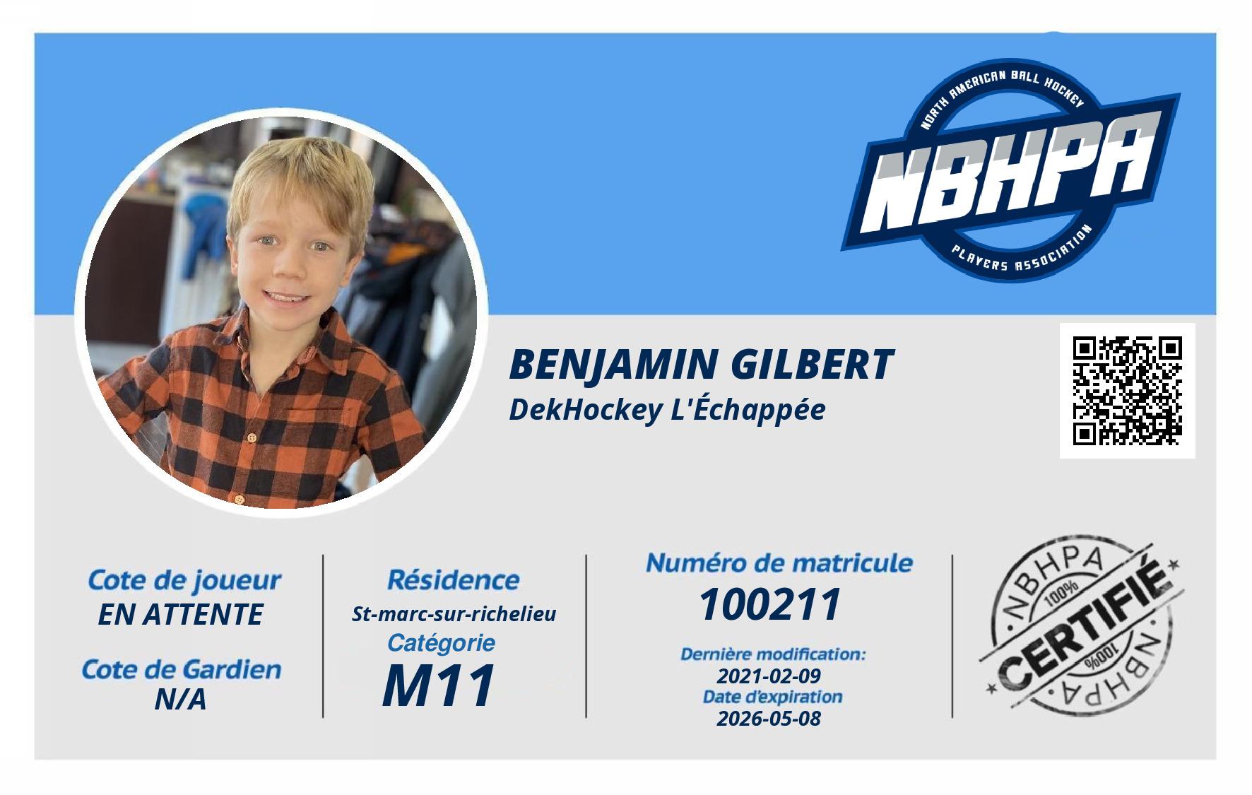 Benjamin Gilbert