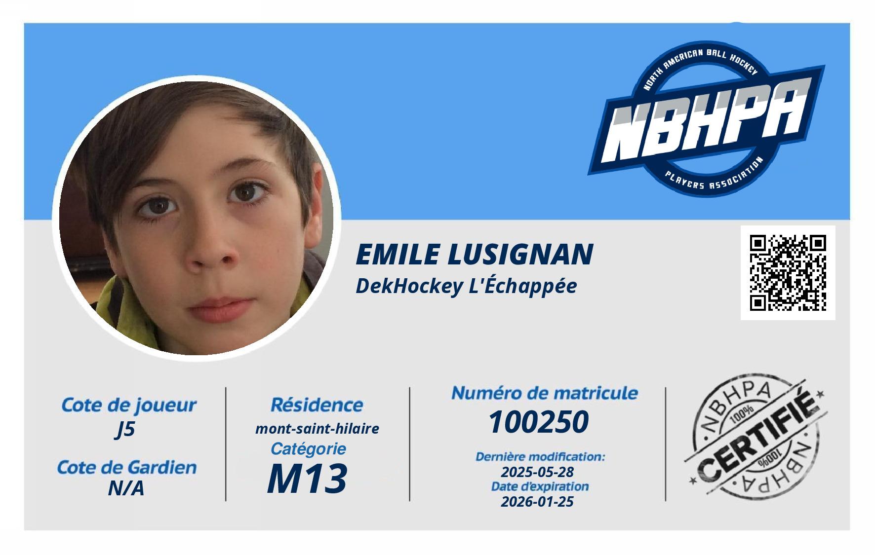 Emile Lusignan