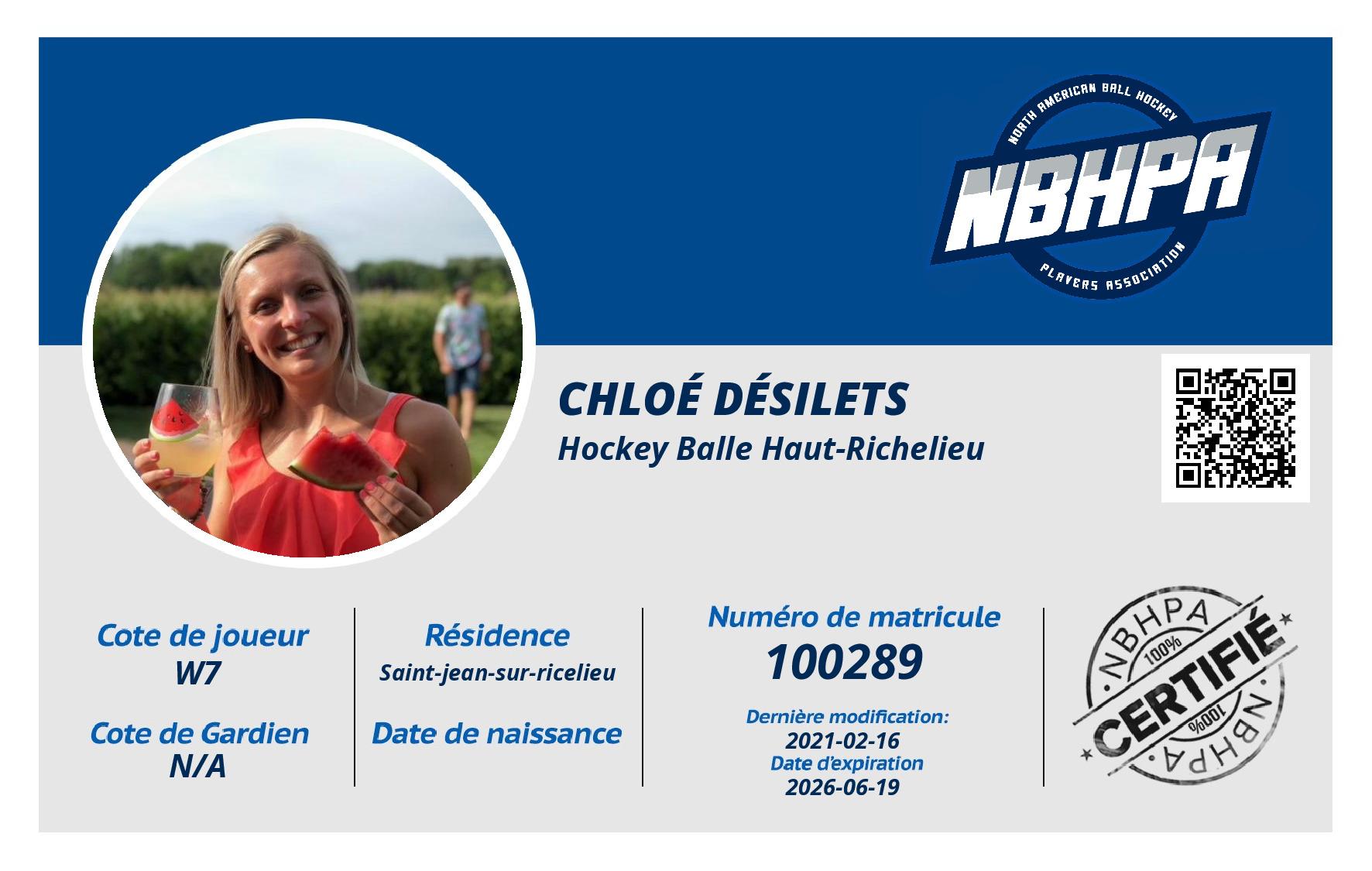 Chloé Désilets 