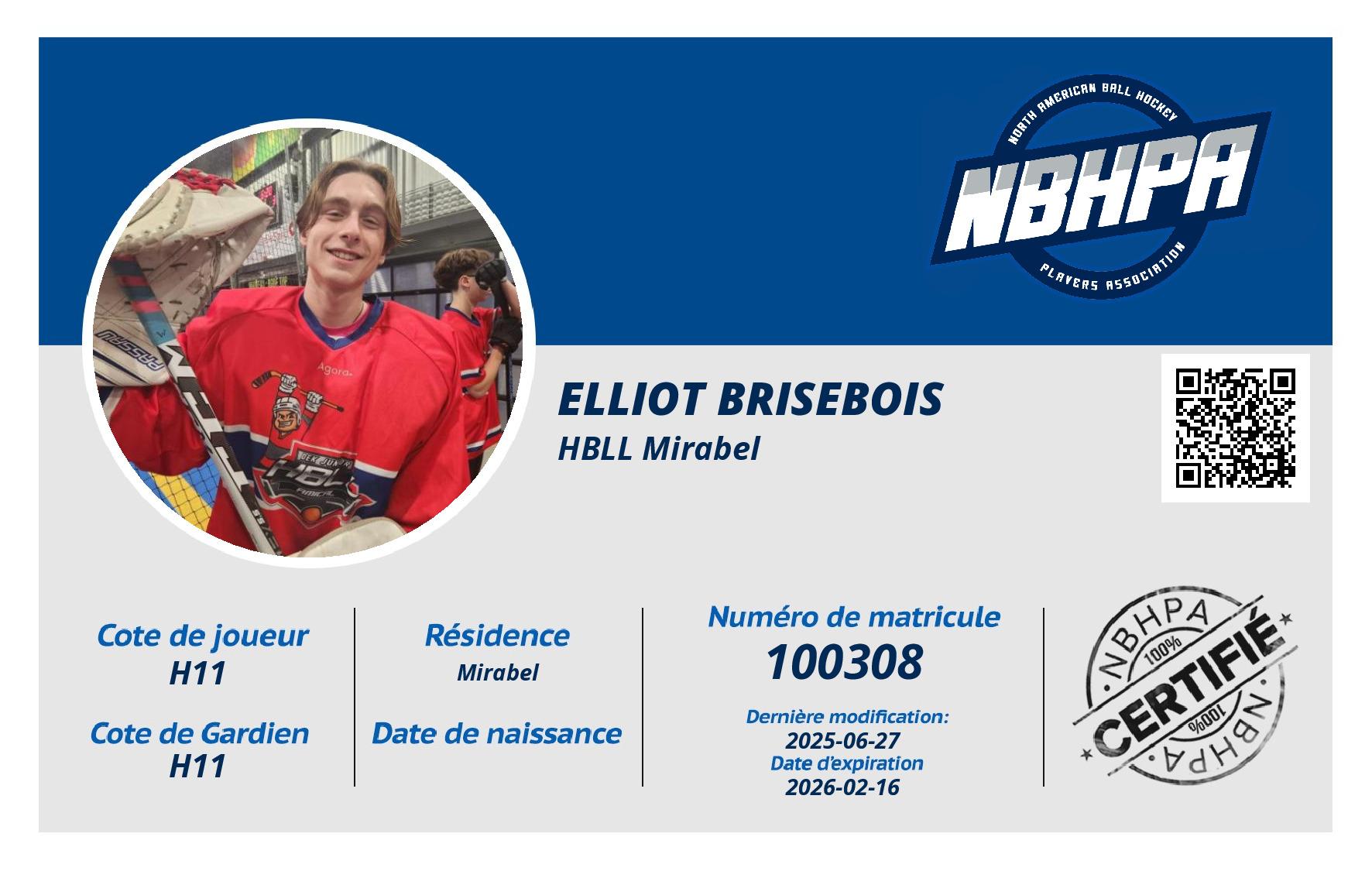 Elliot Brisebois