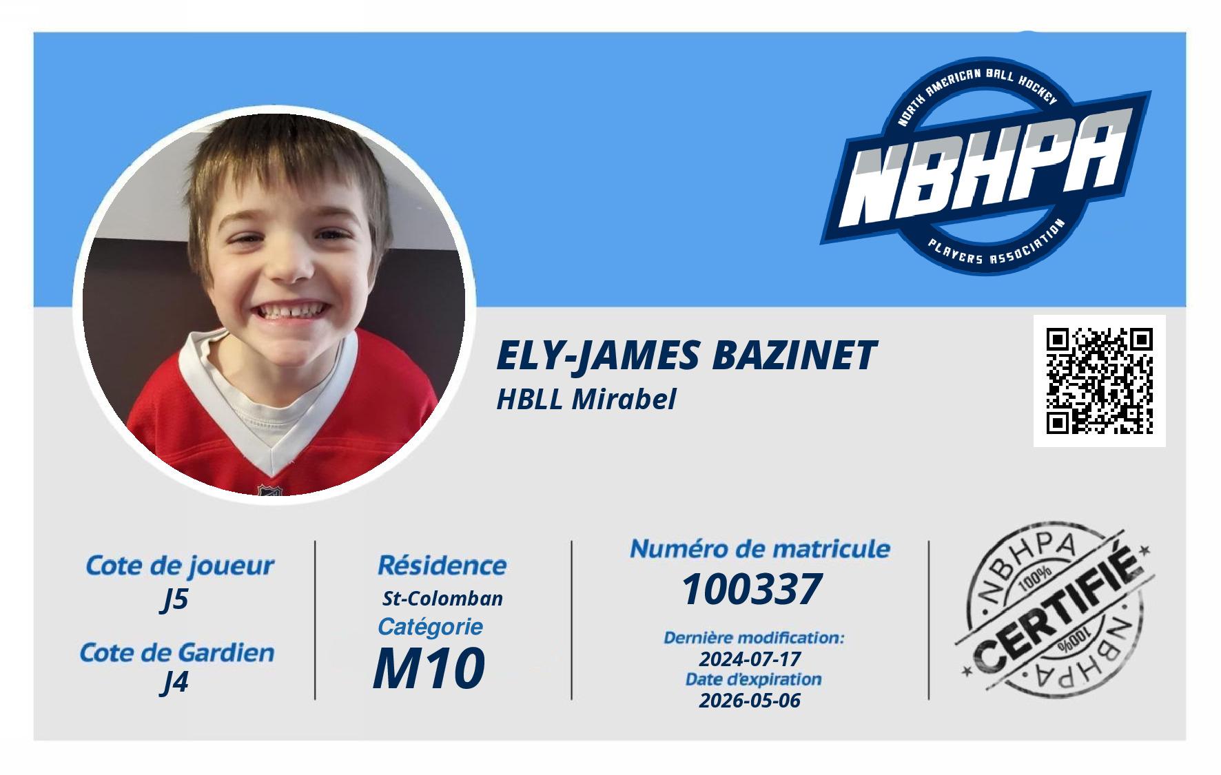 Ely-James Bazinet