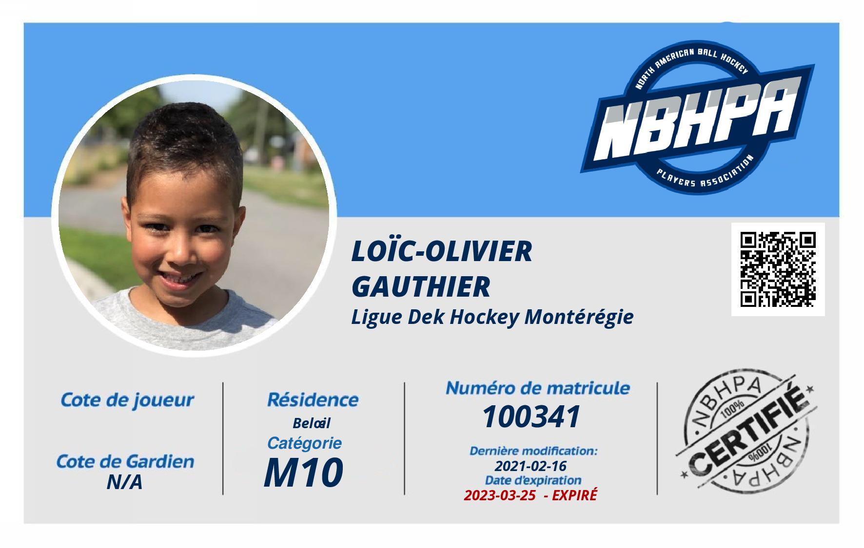 Loïc-Olivier  Gauthier