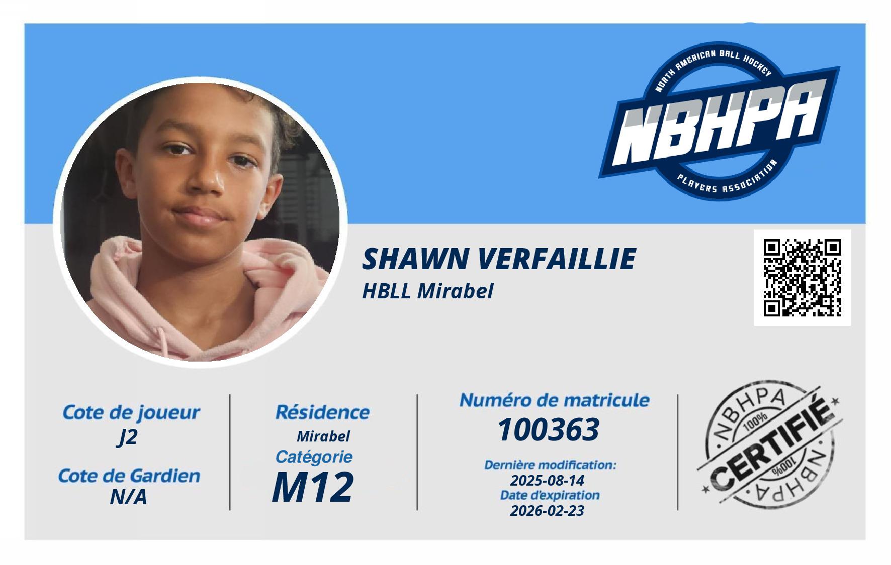 Shawn Verfaillie