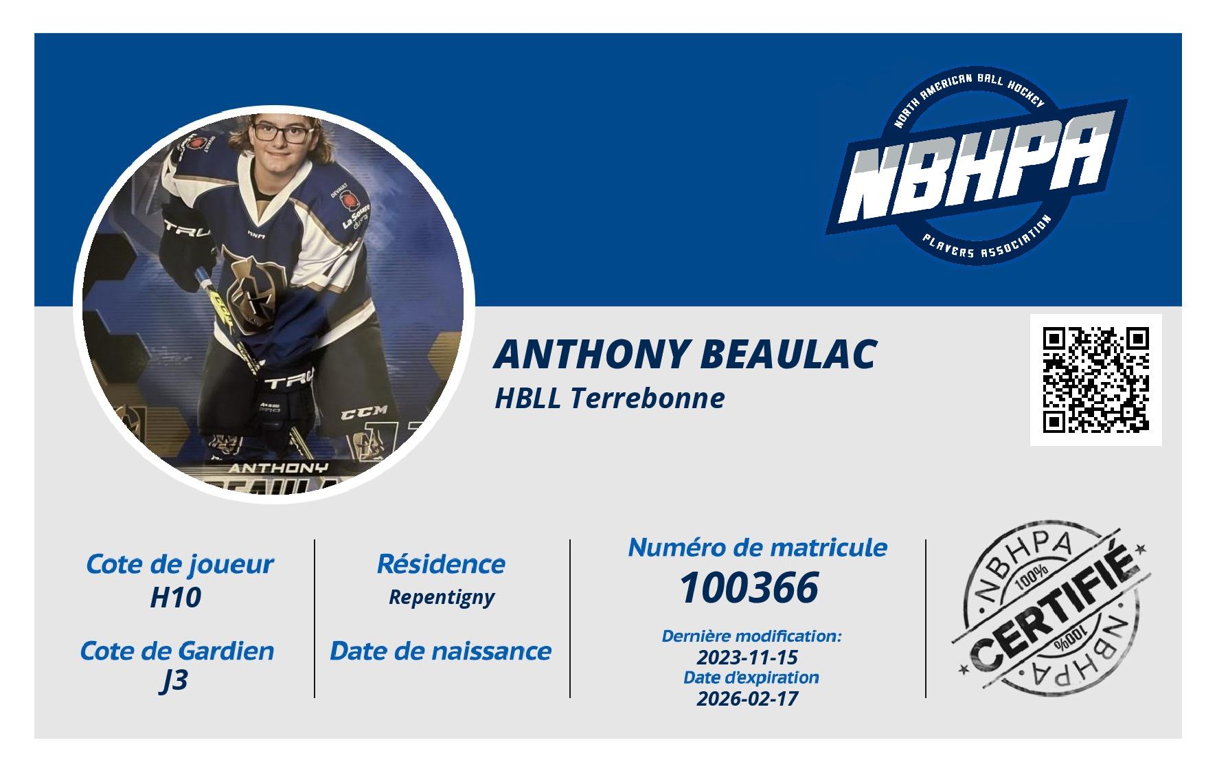 Anthony Beaulac