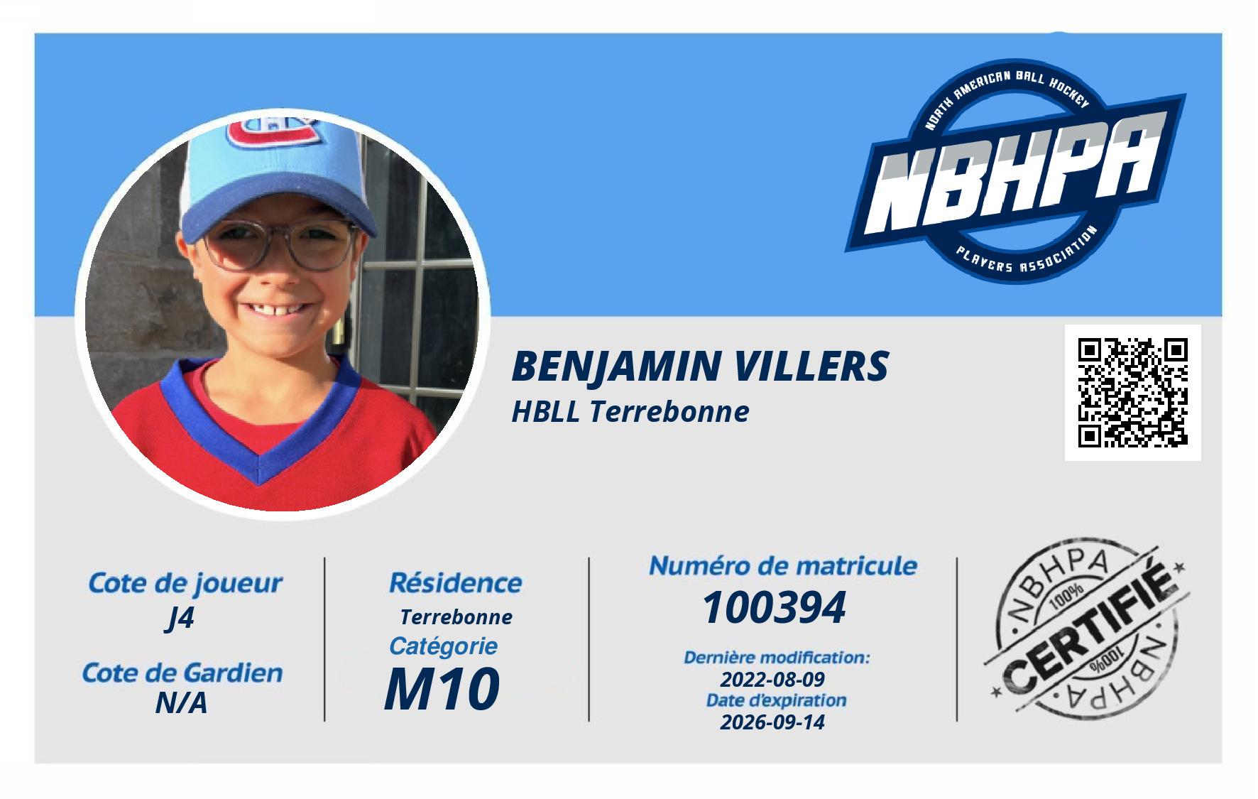 Benjamin Villers