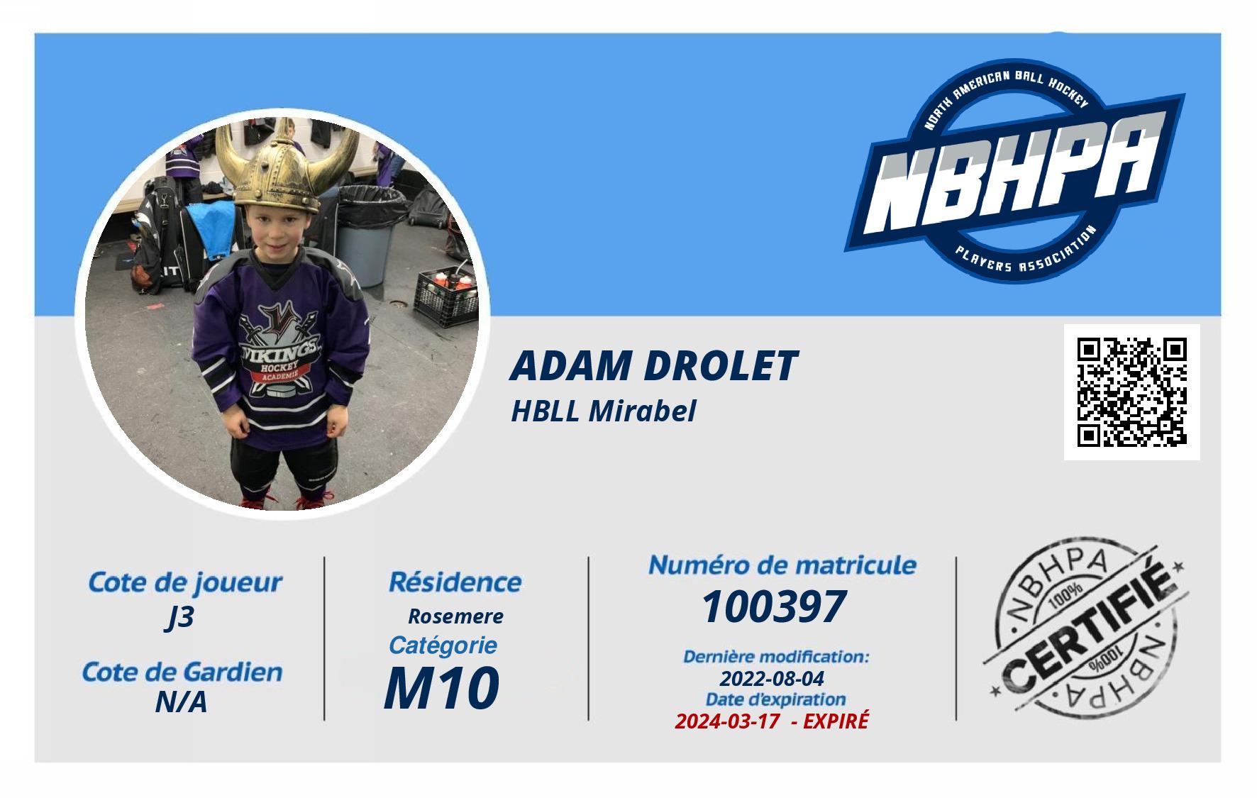 Adam Drolet