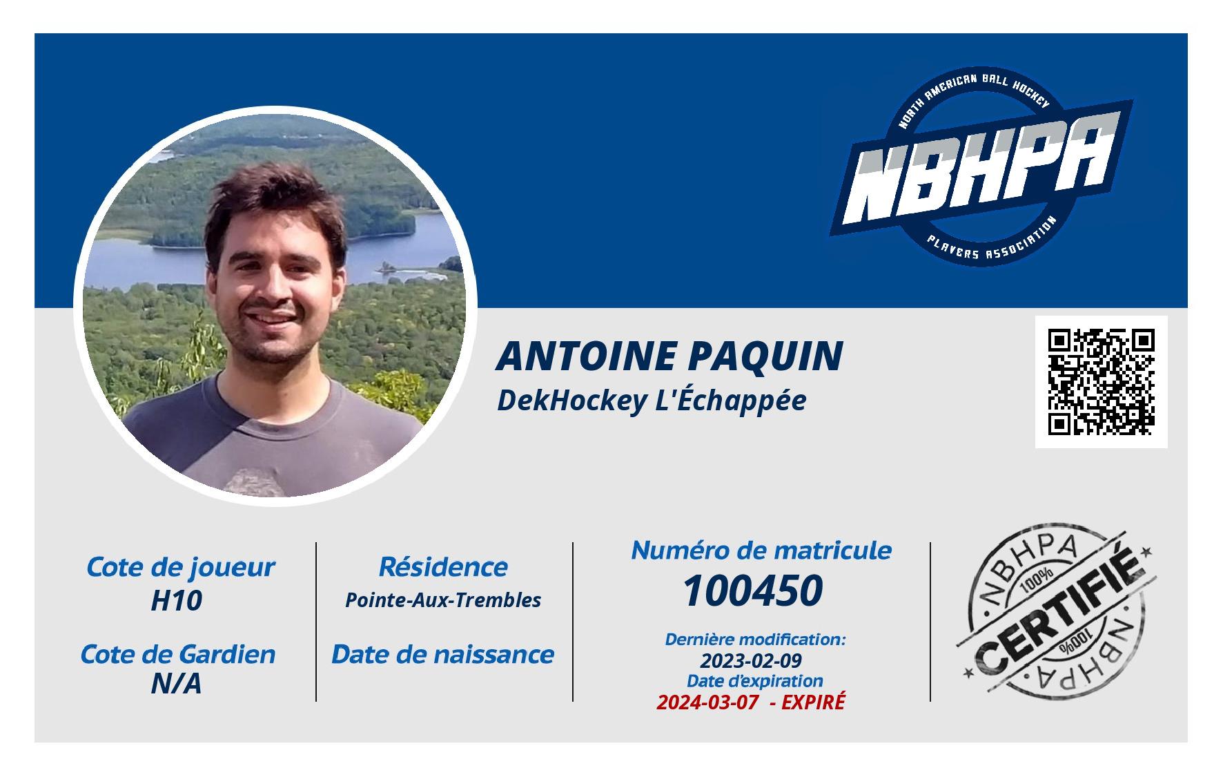 Antoine Paquin