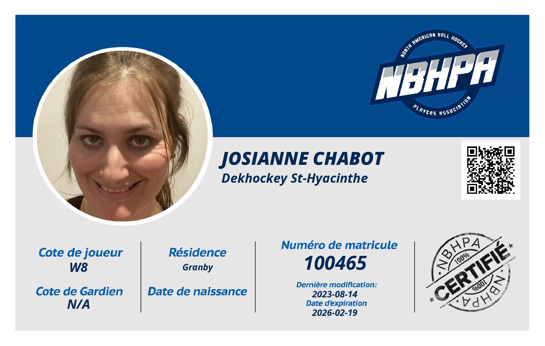 Josianne Chabot 