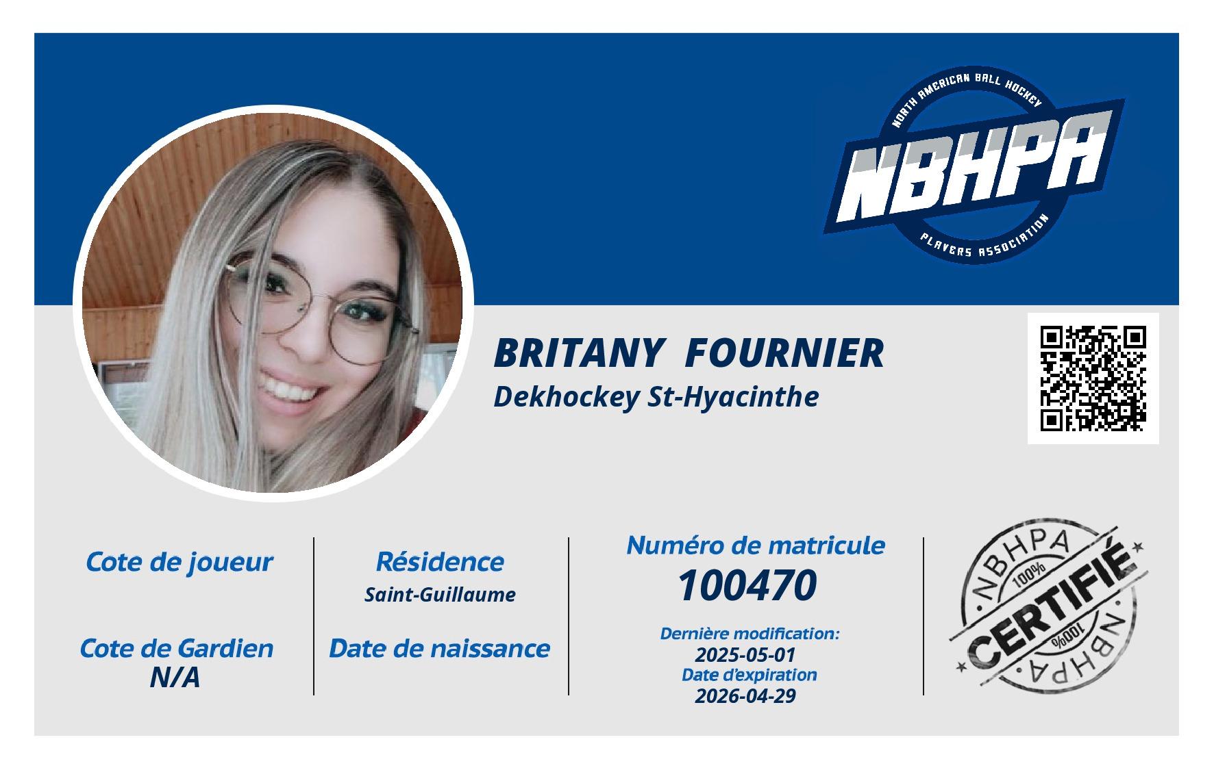 Britany  Fournier 