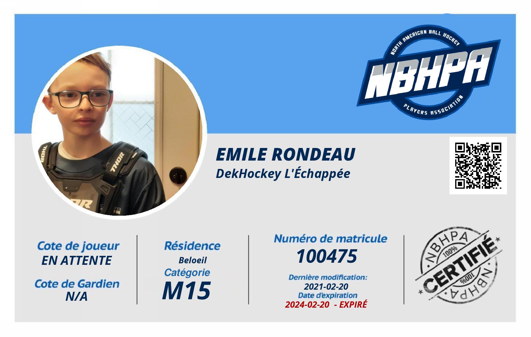 Emile Rondeau
