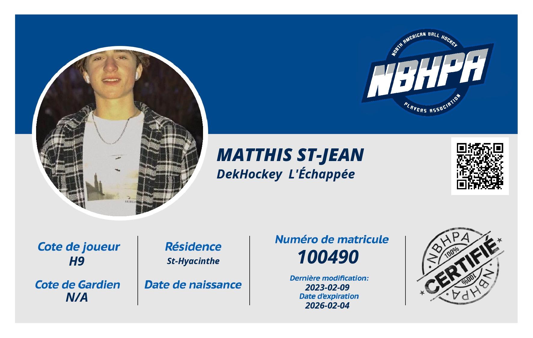 Matthis St-Jean