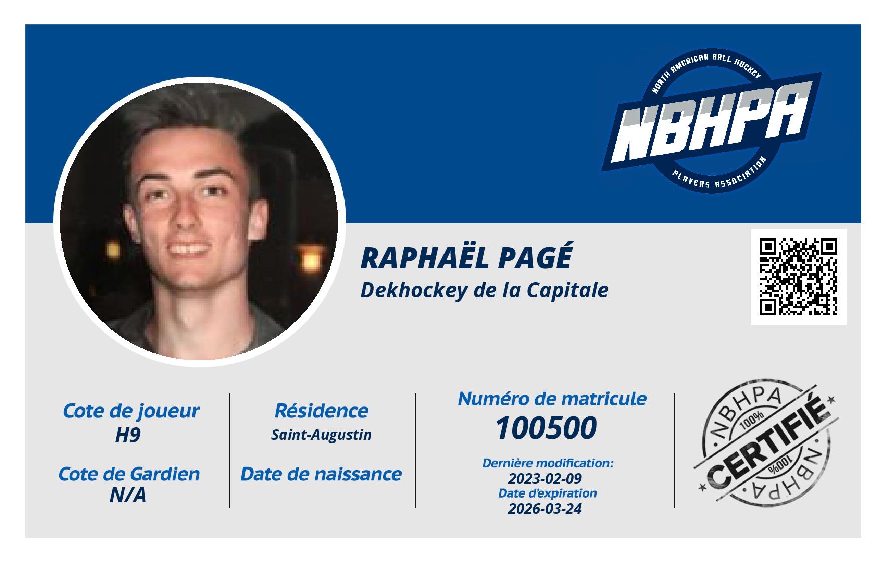 Raphaël Pagé