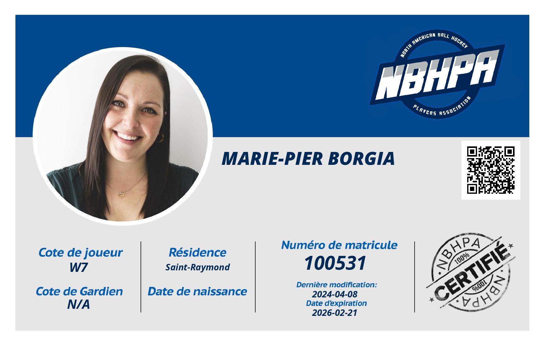Marie-Pier Borgia