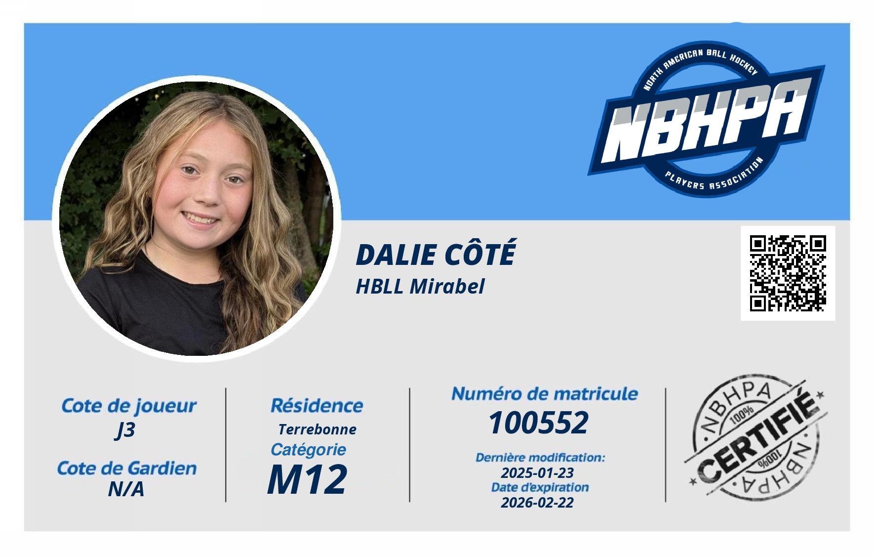 Dalie Côté