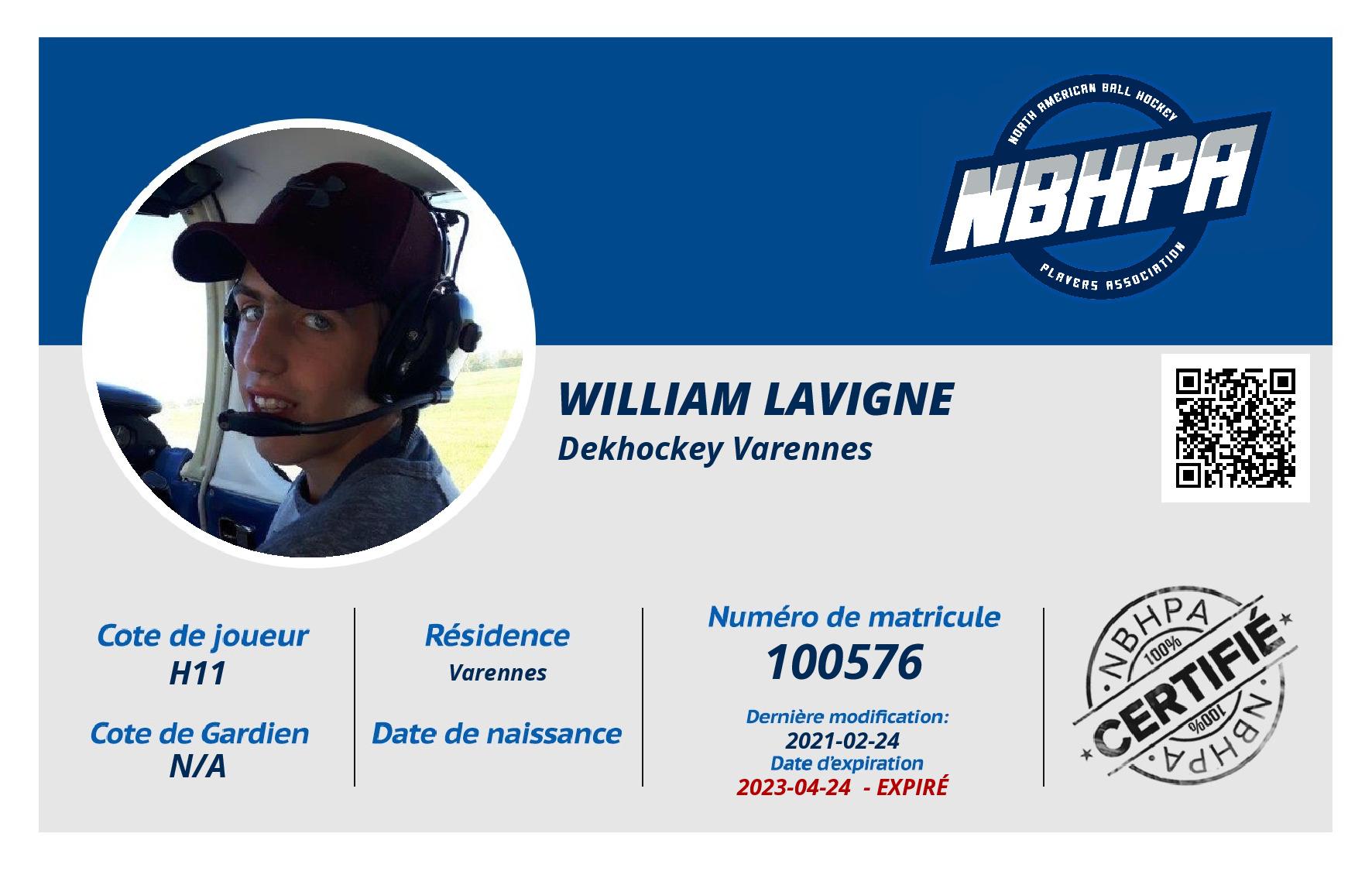 William Lavigne
