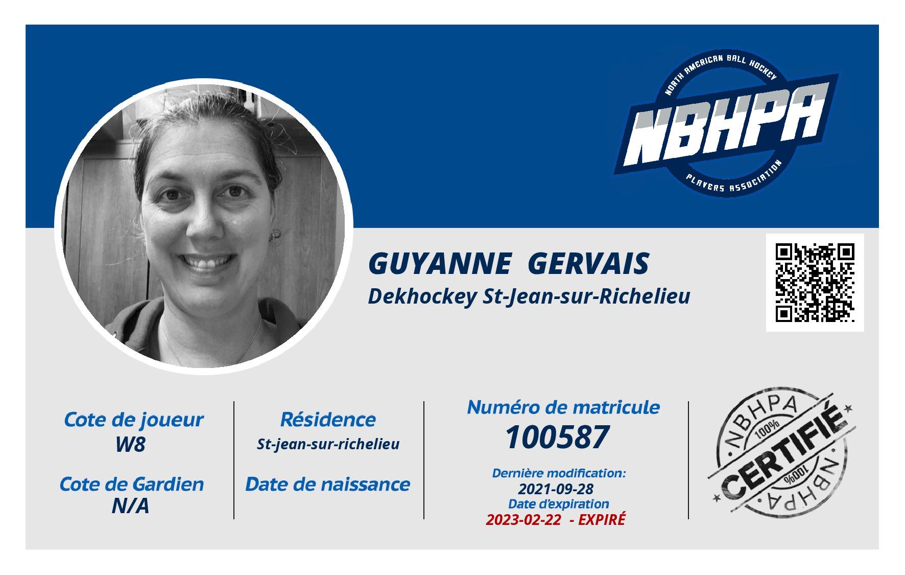 Guyanne  Gervais