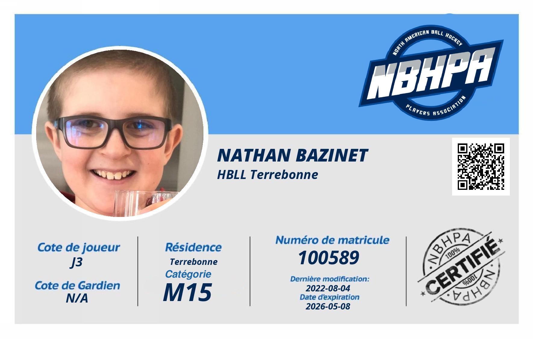 Nathan Bazinet