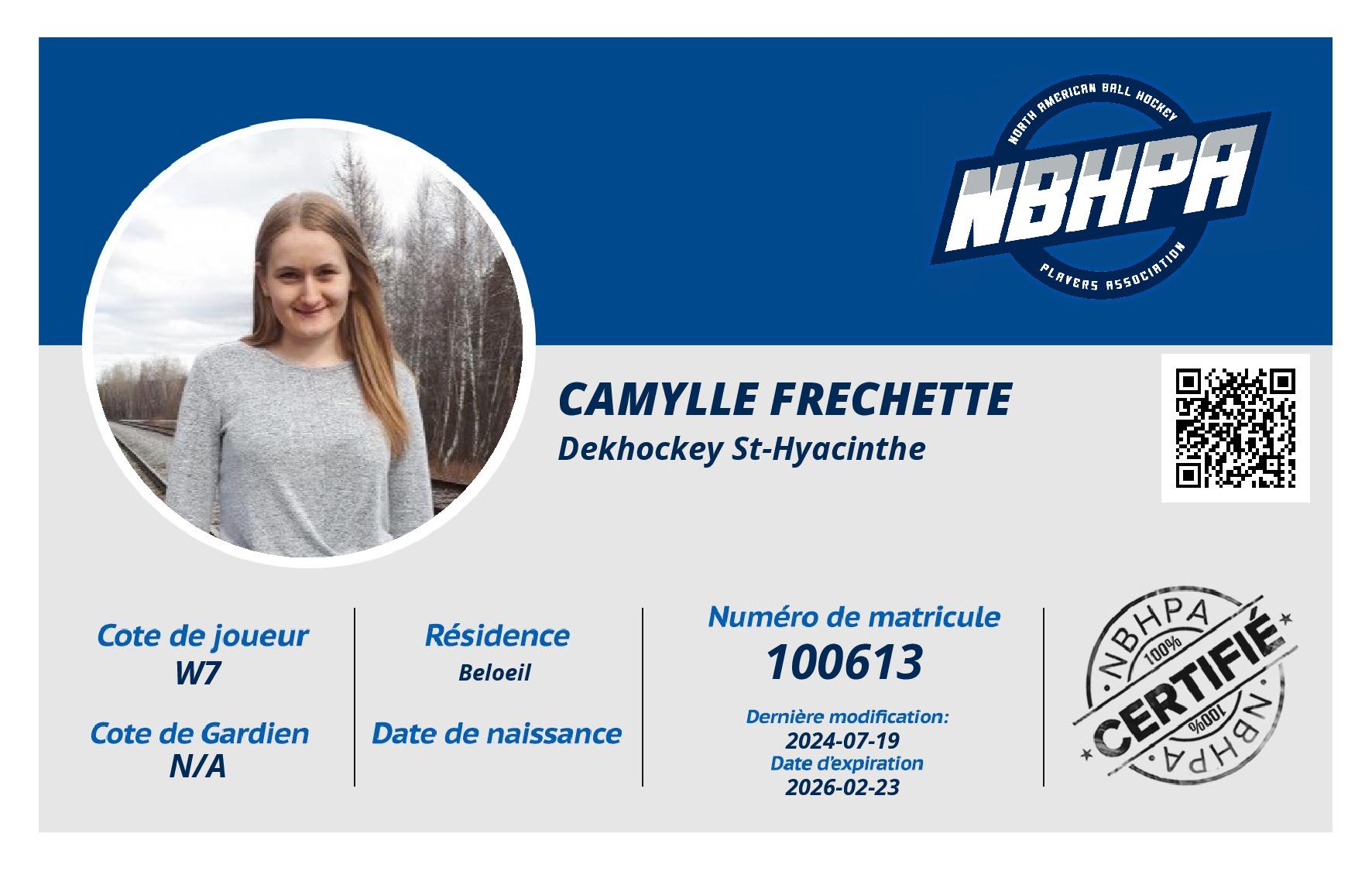 Camylle Frechette 