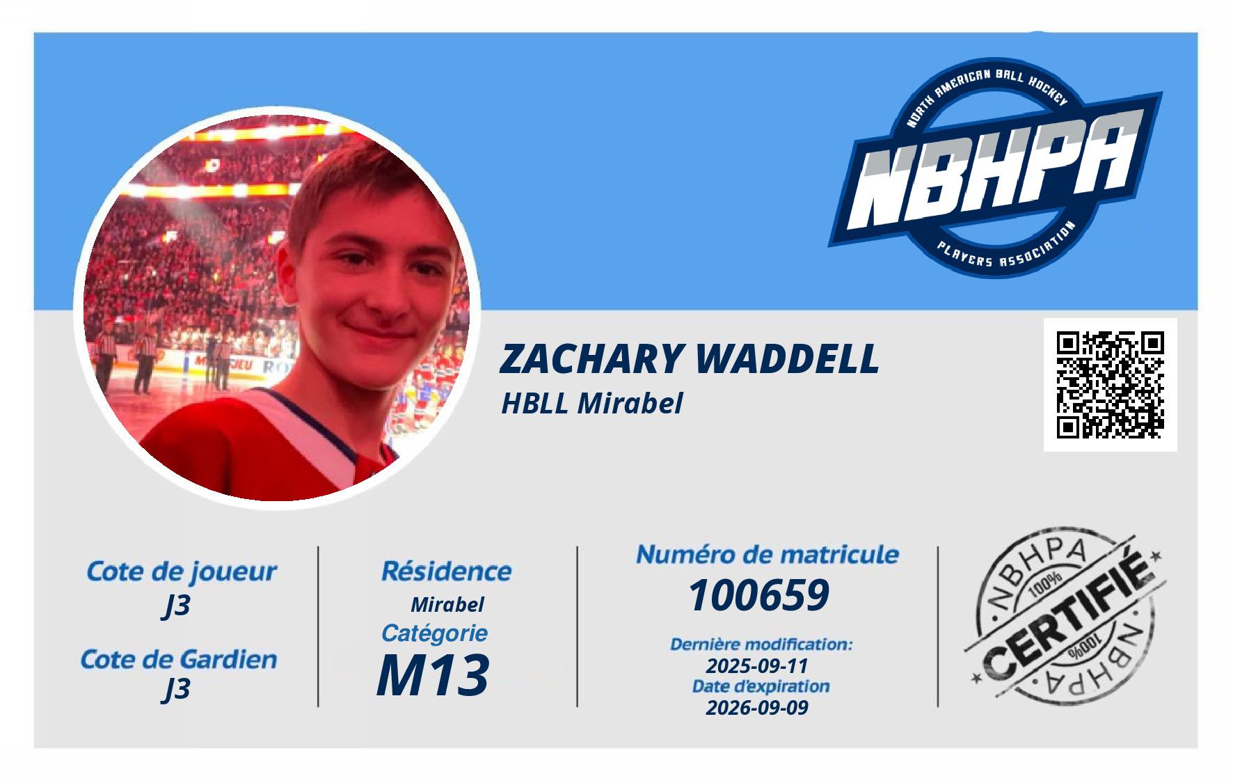 Zachary Waddell