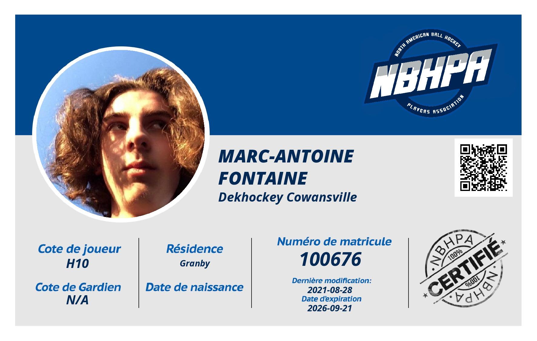 Marc-Antoine Fontaine