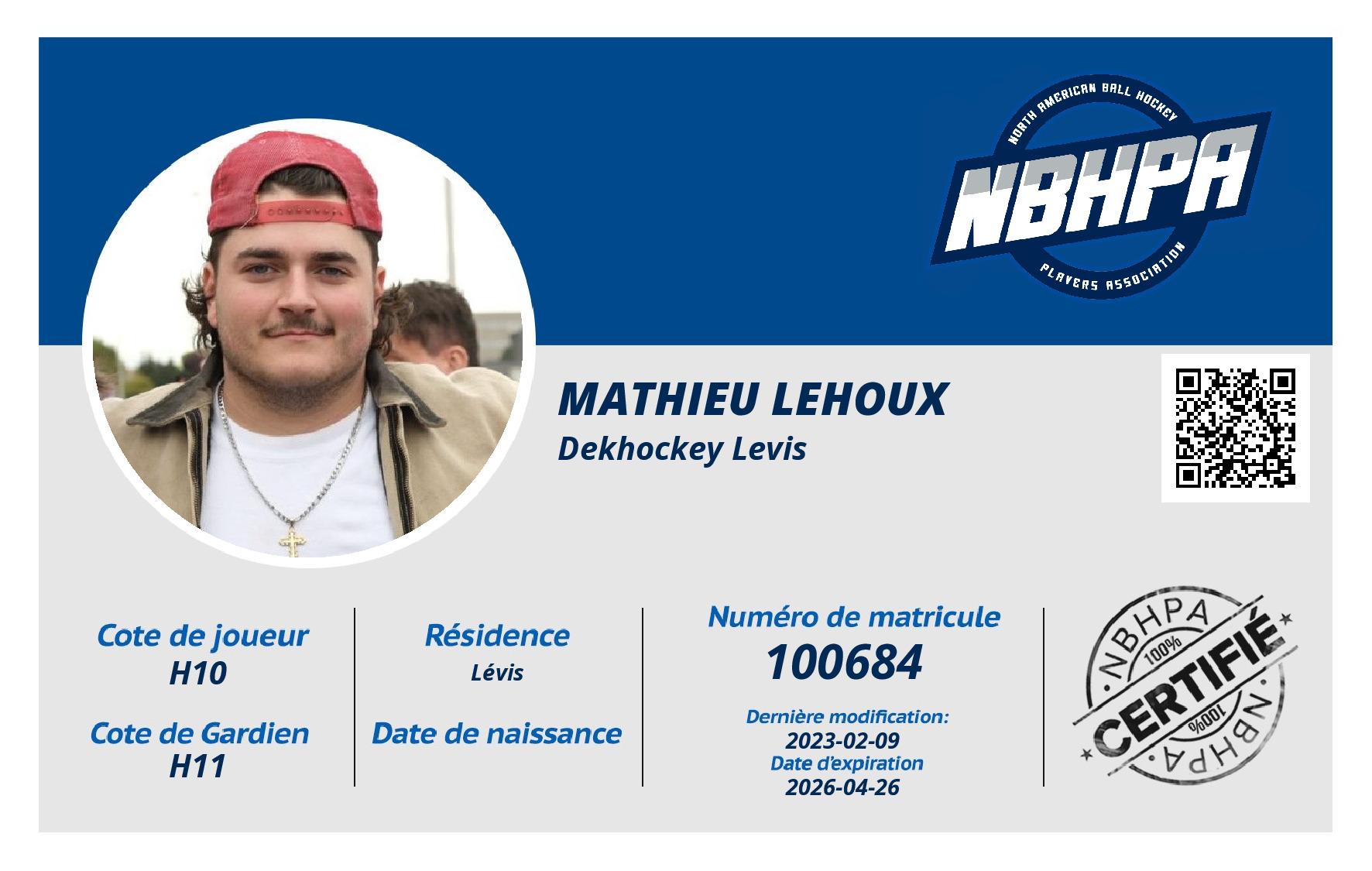 Mathieu Lehoux