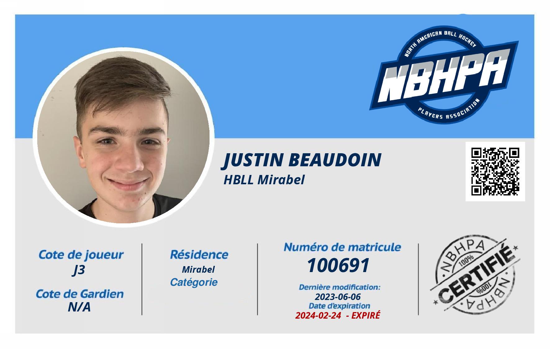 Justin Beaudoin