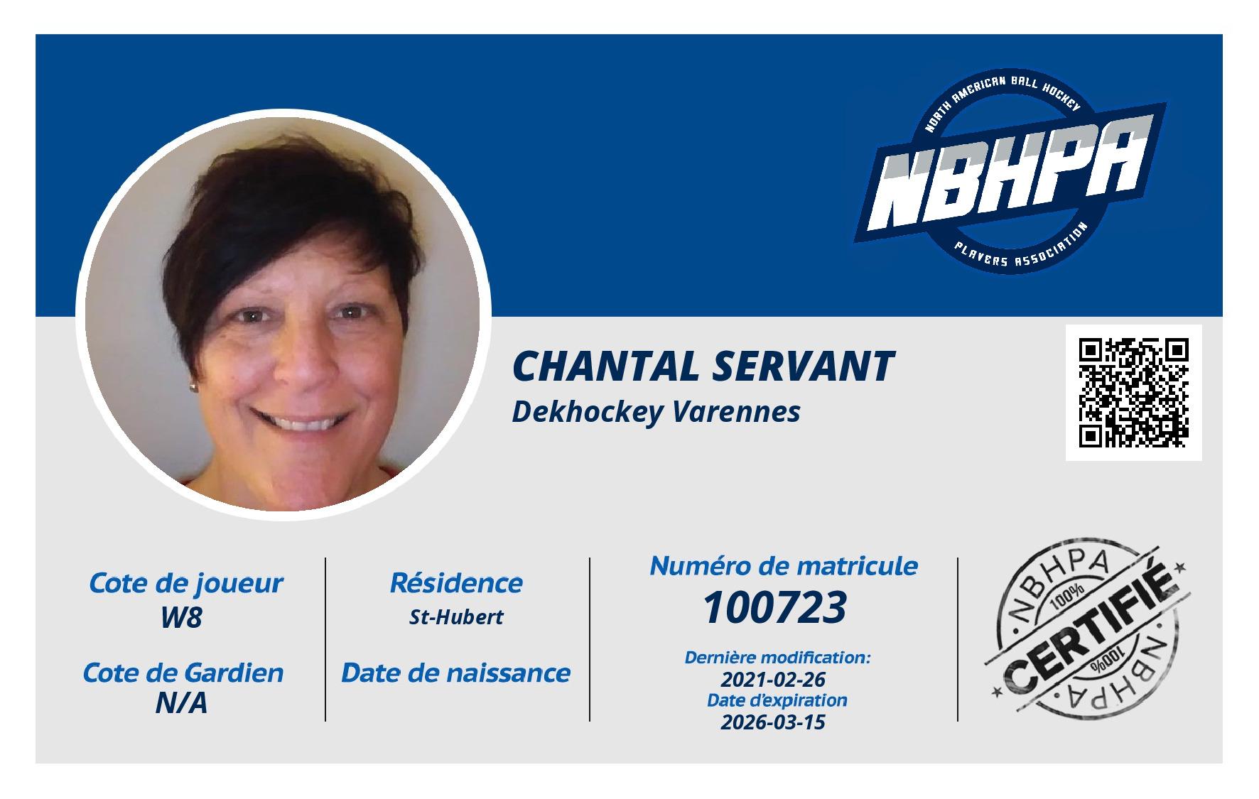 Chantal Servant