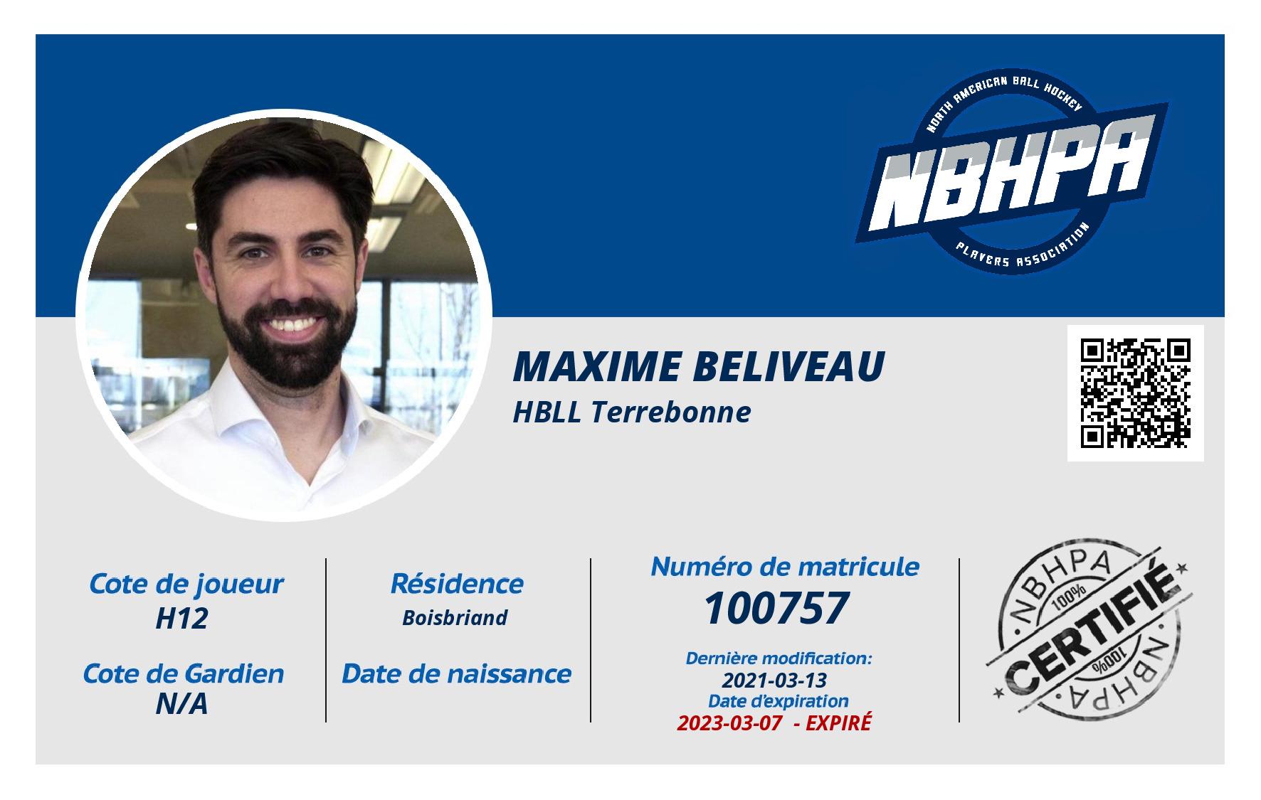 Maxime Beliveau