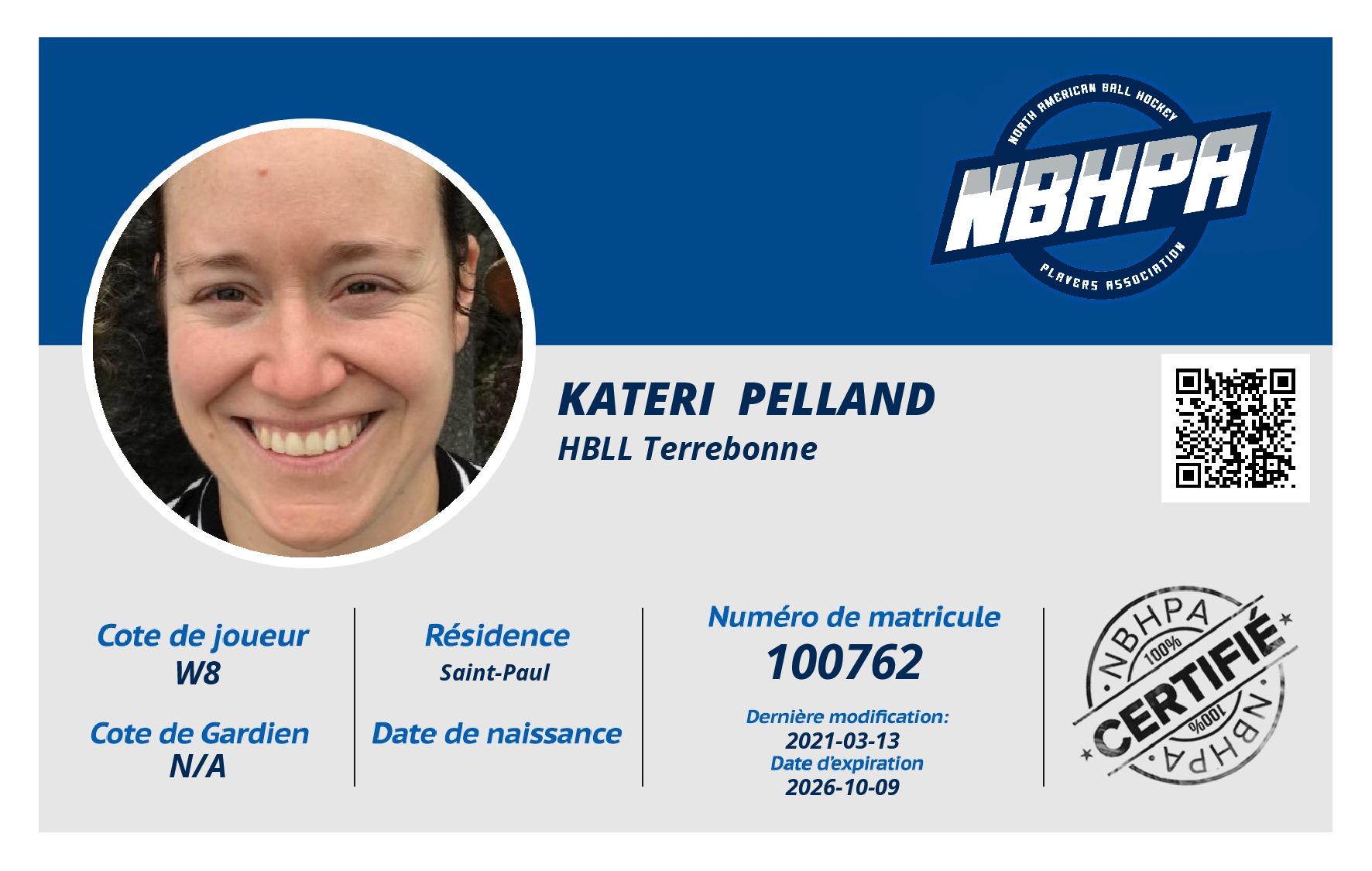 Kateri  Pelland 