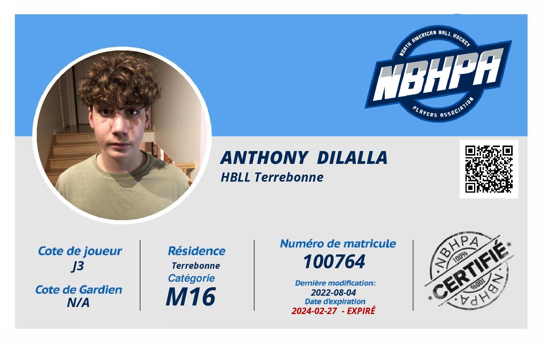 Anthony  DiLalla