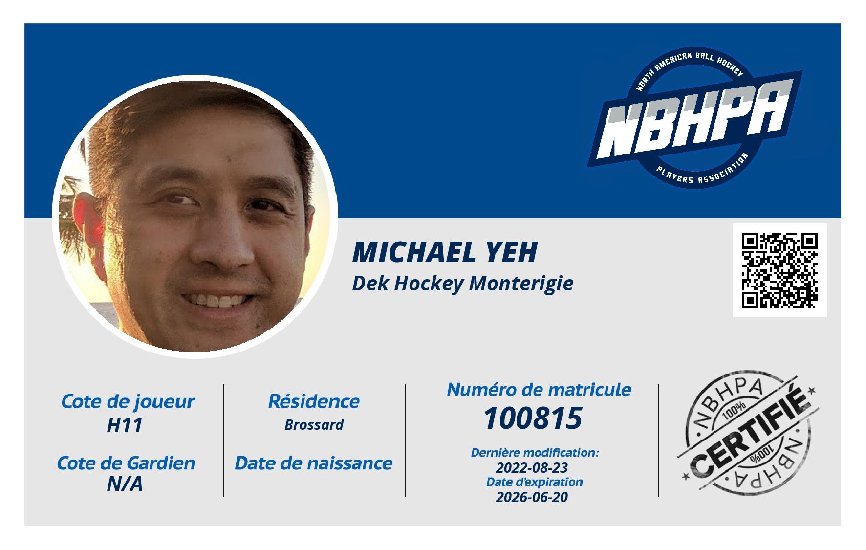 Michael Yeh