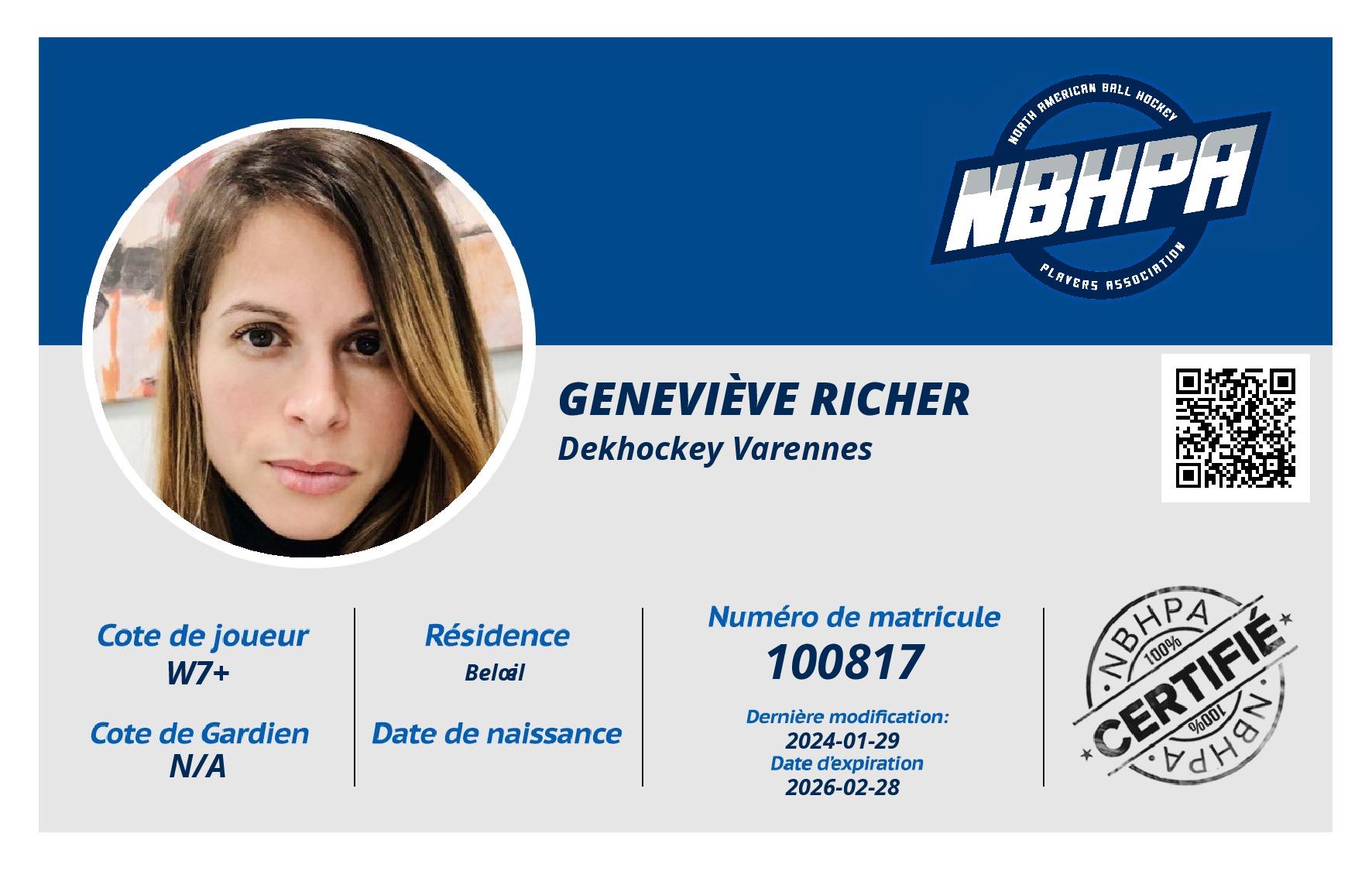 Geneviève Richer
