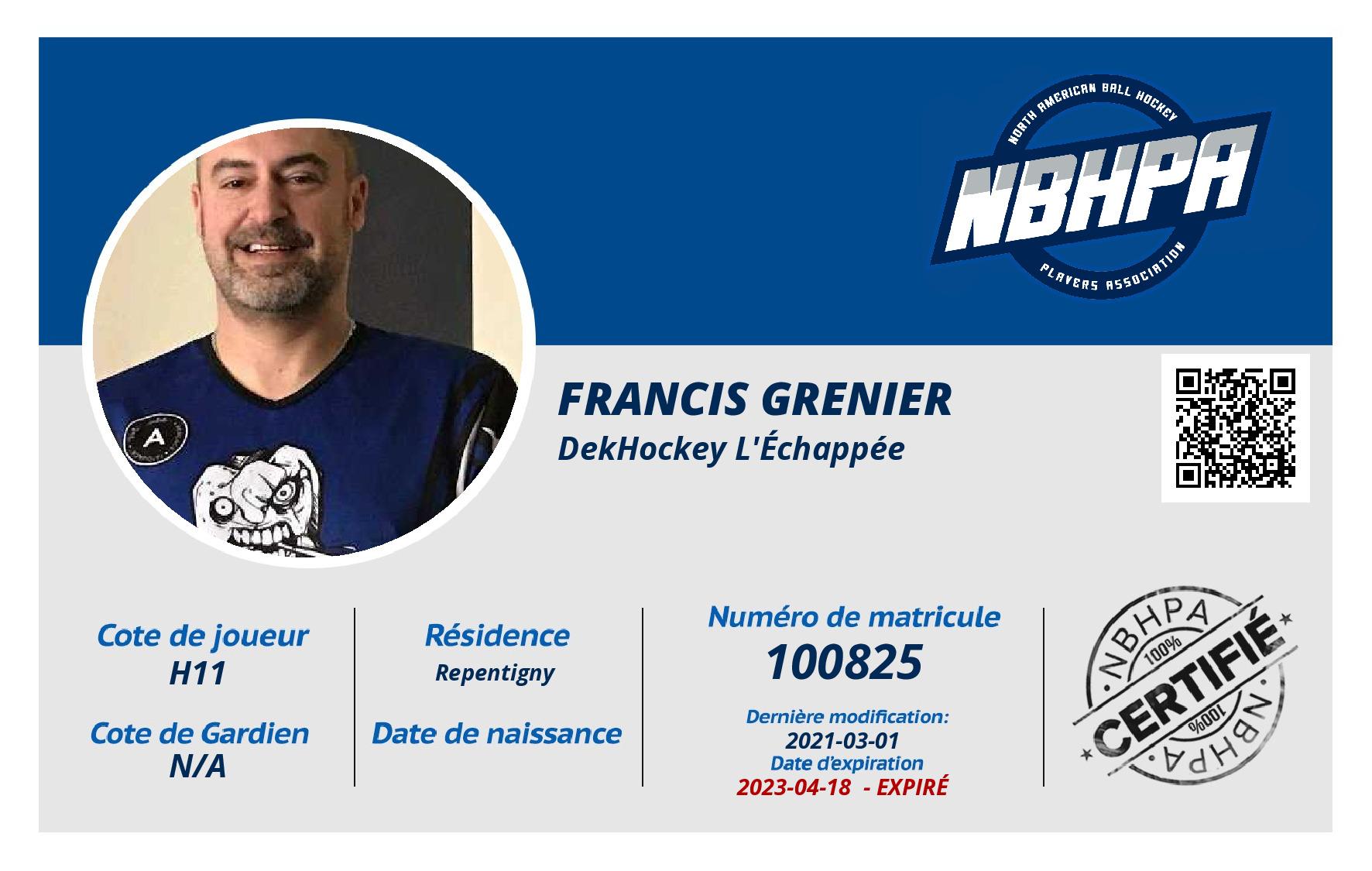 Francis Grenier